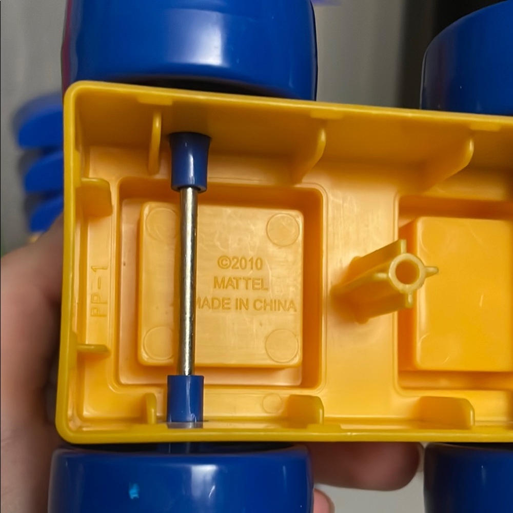 Mattel Fisher Price Trio Junior Primary Colors My 1st First Building Blocks Set - Picture 6 of 7